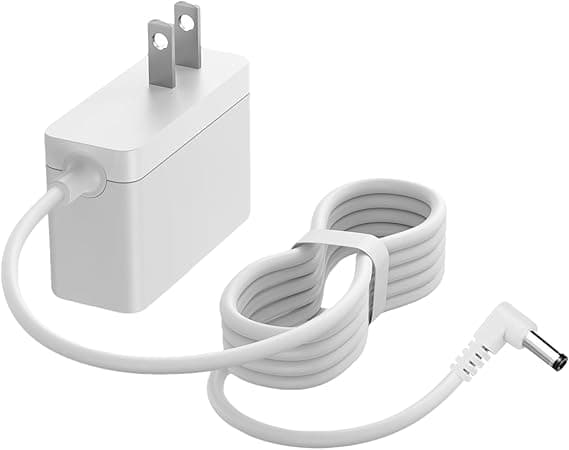 24V Humidifier Charger Compatible with Homvana H101 H 101 Evaporative Cool Mist Humidifier Baby Replacement Power Cord for Bedroom Home Vaporizer Air Diffusers Adapter - White