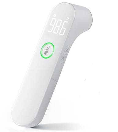 Thermometer for Adults and Kids, Fast Accurate Baby Thermometer, Fever Alarm & Mute Mode, Baby Essentials - Lifetime Support
