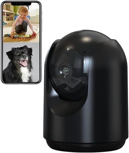 Baby Monitor with Camera and Audio, WiFi Baby Camera Night Vision 2 Way Audio