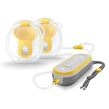 Medela Freestyle Hands-Free Double Electric Breast Pump with Wearable Cups, App Connectivity, Portable Design