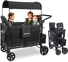 WonderFold W4 Original Quad Stroller Wagon