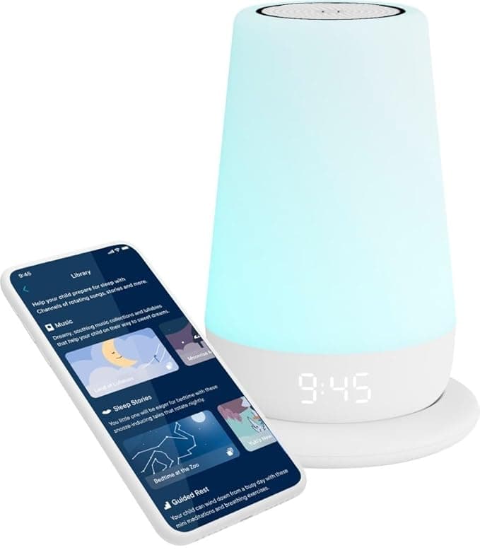 Hatch Rest+ 2nd Gen Sleep Machine, Night Light & Audio Monitor