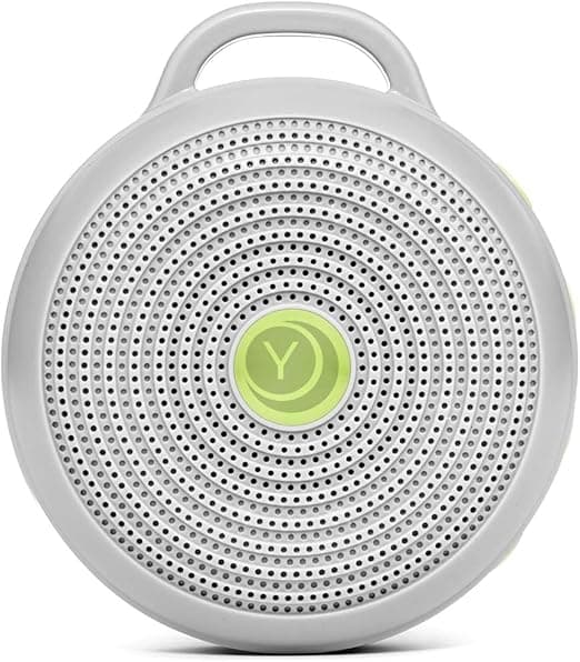 Yogasleep Hushh Portable White Noise Sound Machine for Baby, 3 Soothing Natural Sounds with Volume Control, Compact Size, Noise Canceling for Sleep Aid, Office Privacy, & Meditation, Registry Gift