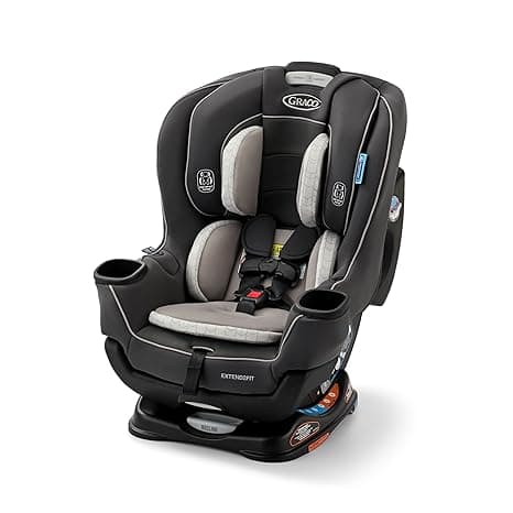 Graco Extend2Fit Convertible Baby Car Seat, Rear and Forward Facing, Adjustable Extension Panel for Extra Legroom, Redmond