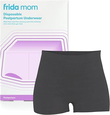 Frida Mom 8pc Postpartum Underwear, Disposable Boyshort Panties