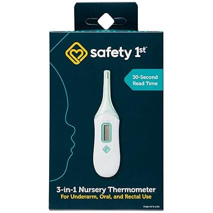 Safety 1st 3-in-1 Nursery Thermometer, Analog