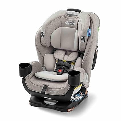 Graco Extend2Fit 3-in-1 Convertible Baby Car Seat, Rear and Forward Facing, Adjustable Extension Panel for Extra Legroom, Ashten