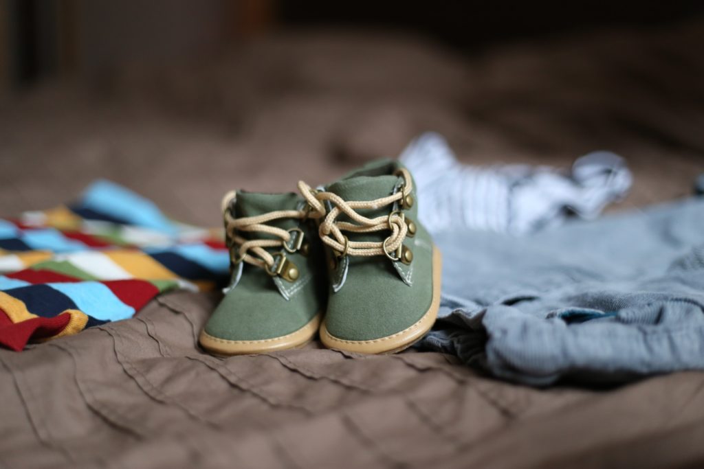 A photo of shoes for babies